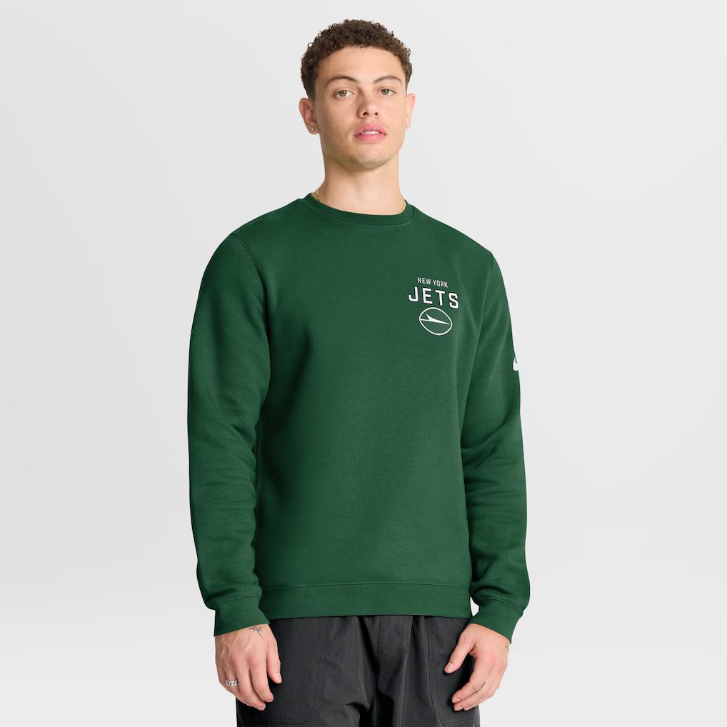 2026 NFL New York Jets round-neck sweatshirt 03->new york jets->NFL Jersey